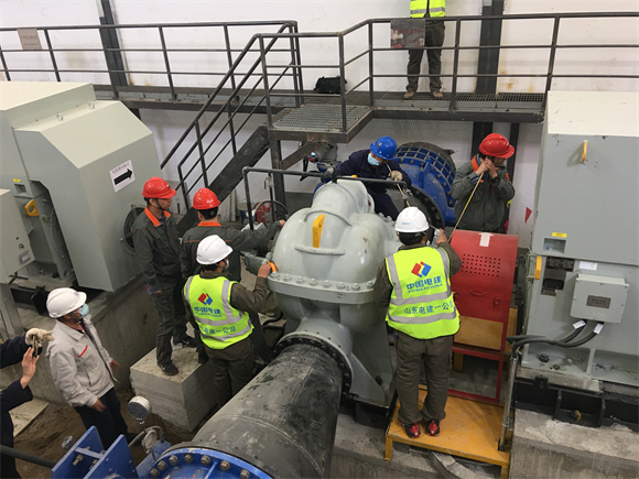 清水川能源公司新建二期开式冷却水系统试运一次成功.jpg